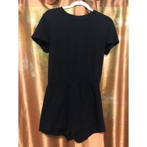 AA Simple Black Romper